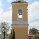 Монастырь пиаров: колокольня (Лида), май 2016