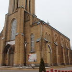 Костел Вознесения Девы Марии (Красное), март 2014