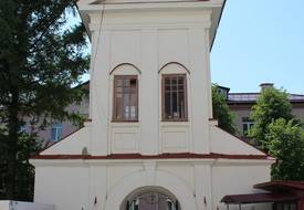 Монастырь бернардинцев: брама-колокольня (Пинск)