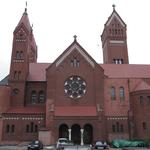 Костел святых Симеона и Елены (Минск), декабрь 2011