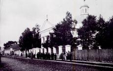 Монастырь пиаров: собор св. Михаила Архангела (Лида), нач XX в.