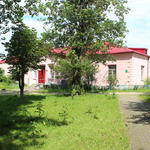 Усадьба Романовых: хозпостройка (Староборисов), июль 2014