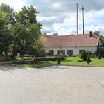 Дворец Тизенгауза: хозяйственный флигель (Поставы), август 2013