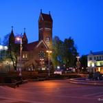 Костел святых Симеона и Елены (Минск), осень 2015