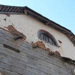 Усадьба Уместовских: амбар (Жемыславль), апрель 2012