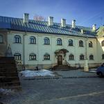 Монастырь францисканцев: жилой корпус (Ивенец), февраль 2016