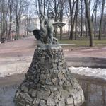 Фонтан (Минск), март 2012