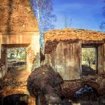 Усадьба Плевако: усадебный дом (Ивенец), февраль 2016