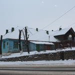 Усадьба Тышкевичей: ткацкая фабрика (Логойск), январь 2013