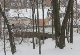 Усадьба Тышкевичей: арочный мост