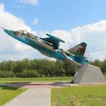 Самолет СУ-25 (Лида), май 2016