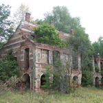 Усадьба Тышкевичей: дворец (Рудня), август 2015