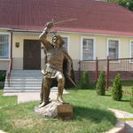 Памятник Андрею Ольгердовичу (Полоцк), август 2010