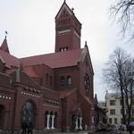 Костел святых Симеона и Елены (Минск), декабрь 2011