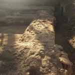 Храм на городище (Туров), октябрь 2011